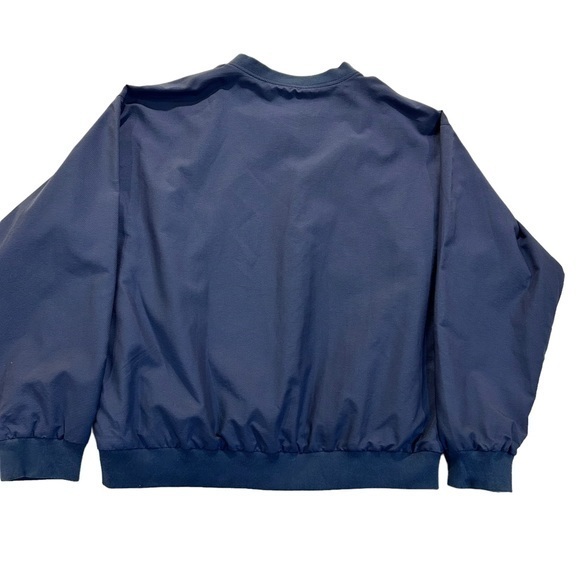 Jos. A. Bank Leadbetter Pullover Windbreaker w Pockets Navy Blue Golf Apparel XL - Picture 10 of 12